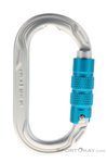 Edelrid Oval Power 2500 Triple Schnappkarabiner-Silber-One Size