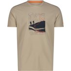 CMP Print Funktions  Herren  T-Shirts beige Größe 3XL Trekking  Geruchsneutral