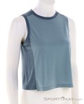 Ortovox 150 Cool Crack Damen Tanktop-Hell-Blau-M