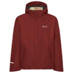 Jack Wolfskin - Kid's Iceland 3in1 Print Jacket - Doppeljacke Gr 128 rot
