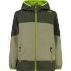 CMP Kinder Fix Hood Softshelljacke ( Oliv 128)
