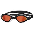 Zoggs - Tiger LSR+ Titanium - Schwimmbrille Gr Regular schwarz/grau