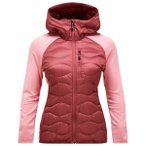 Peak Performance - Women's Helium Down Hybrid Hood - Daunenjacke Gr S rot/rosa