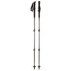 Kohla - Alpinist Stock - Trekkingstöcke Länge 105 - 140 cm schwarz/orange