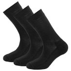 Devold - Daily Merino Medium Sock 3-Pack - Multifunktionssocken 36-40 schwarz