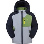 Kamik Otis  Kinder  Regenjacke silver-midnight Größe 164 Trekking  Wasserabwei