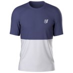 Compressport - Performance S/S T-Shirt - Laufshirt Gr XL blau