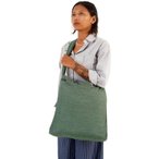 TICKET TO THE MOON Eco Bag Medium Premium - Einkaufstasche sage green