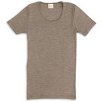 Engel  Damen  T-Shirts braun Größe XL Lifestyle  Hautfreundlich Merinowolle