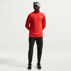 NIKE Herren Sweatshirts lg.Arm He/Uni M NK DF STRIDE HZ MIDLAYER, Größe M in S