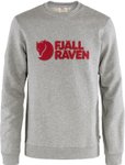 Fjall Raven - Bio-Baumwoll-Sweatshirt - Fjällräven Logo Sweater M Grey Melange