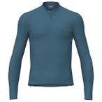 7mesh - Atlas Jersey L/S - Radtrikot Gr S blau