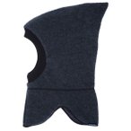 maximo - Kid's Jersey Fleece Schlupfmütze - Sturmhaube Gr 55 cm blau