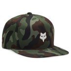 FOX Racing - Fox Head Camo Tech SB Hat - Cap Gr One Size oliv