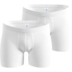 Odlo Herren Active Light 2er Pack Boxer (Größe L, weiss)
