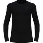 Odlo Herren Active Warm Eco Crew Longsleeve (Größe L, schwarz)