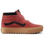 Vans - Kid's Sk8-Mid Reissue V Insulated - Winterschuhe US 1 rot/braun