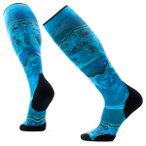 Smartwool - Ski Targeted Cushion Storm Peak Print OTC Socks - Skisocken 38-41 bl