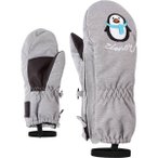 ZIENER Kinder Handschuhe Fäustlinge Le Zoo Minis glove, Größe 1 in Grau
