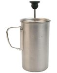 Snow Peak - French-Press-Kaffeemaschine für Camping - Titanium French Press  - 