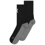 On - Trail Sock High 2P - Laufsocken 47-49 schwarz