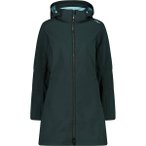 CMP Damen Funktionsjacke Kapuzen Softshellmantel, Größe 34 in Grün