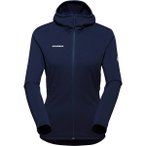 MAMMUT Damen Unterjacke Aconcagua Light ML Hooded Jacket Women, Größe S in Bla