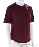 Dainese HgOmnia Jersey SS Damen Bikeshirt-Dunkel-Rot-S