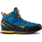 La Sportiva Boulder X Mid GTX  Herren  Wanderschuhe blau Größe 47 Trekking Was