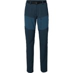 Vaude Elope Zo Hose Damen  Zip-Hosen blau Größe S Trekking  Wasserabweisend Wa