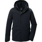 KILLTEC Herren Funktionsjacke KOW 81 MN JCKT, Größe XL in Schwarz