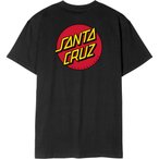 Santa Cruz Classic Dot Chest  Herren  T-Shirts schwarz Größe M  Hautfreundlich