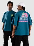 The Dudes Unathletic Club Back Classic Oversize He T-Shirt deep peacock Gr. L