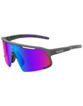 Bollé - Sonnenbrille - Speedchaser Titanium Matte - Volt Ultraviolet  - Grau