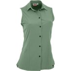 MAUL Damen Bluse Rofanspitze 3XT-Blusentop-uni, Größe 44 in Grün