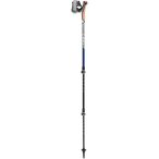 LEKI Nordic Walkingstöcke Traveller Carbon, Größe ONE SIZE in Blau