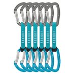 Petzl Djinn Axess Expressset 6er Pack  Express-Sets tuerkis Größe 11CM Alpinkl