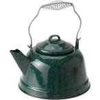 GSI Tea Kettle - Enamel Wasserkessel green
