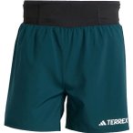 adidas Terrex Xperior Herren Laufshorts ( Dunkelgrün S/5 Größe,)