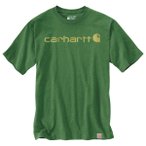 Carhartt - Core Logo S/S - T-Shirt Gr M oliv/grün