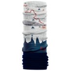 P.A.C. - Recycling Fleece - Schlauchschal Gr One Size grau/blau