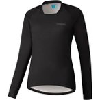 SHIMANO Woman's SAIKO Long Sleeve warm, black, Größe L in Schwarz