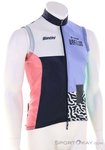 Trek Santini Driftless Team Replica Herren Bikeweste-Mehrfarbig-S