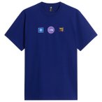 The North Face - Explorer Badges RLX S/S Tee - T-Shirt Gr M blau