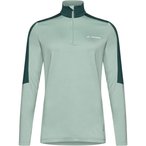Vaude Livigno Half Zip II  Damen  Pullover gruen Größe XS Trekking  Atmungsakt