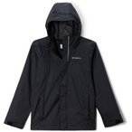 Columbia Watertight II  Kinder  Regenjacke schwarz Größe 140  Camping  Wasserd