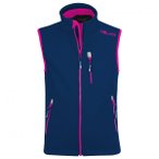 Trollkids - Kid's Trollfjord Vest - Softshellweste Gr 98 blau