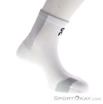 On Performance Run Sock Mid Socken-Weiss-S