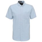 Volcom - Everett Oxford S/S - Hemd Gr M grau