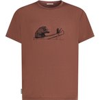 Icebreaker Core Canoe Companions  Herren  T-Shirts braun Größe L Trekking  Hau